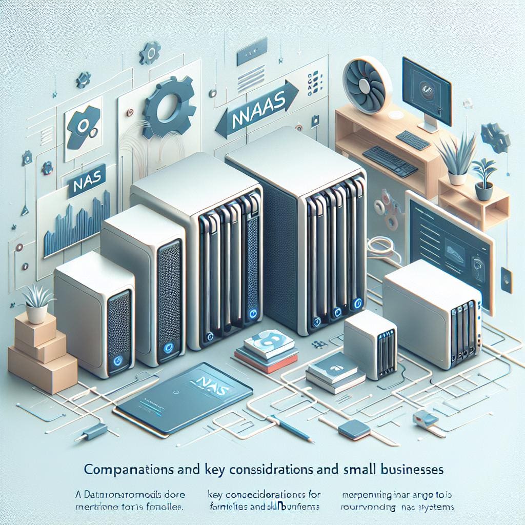 NAS推薦指南：適合家庭與小型企業的NAS設備比較與選購重點