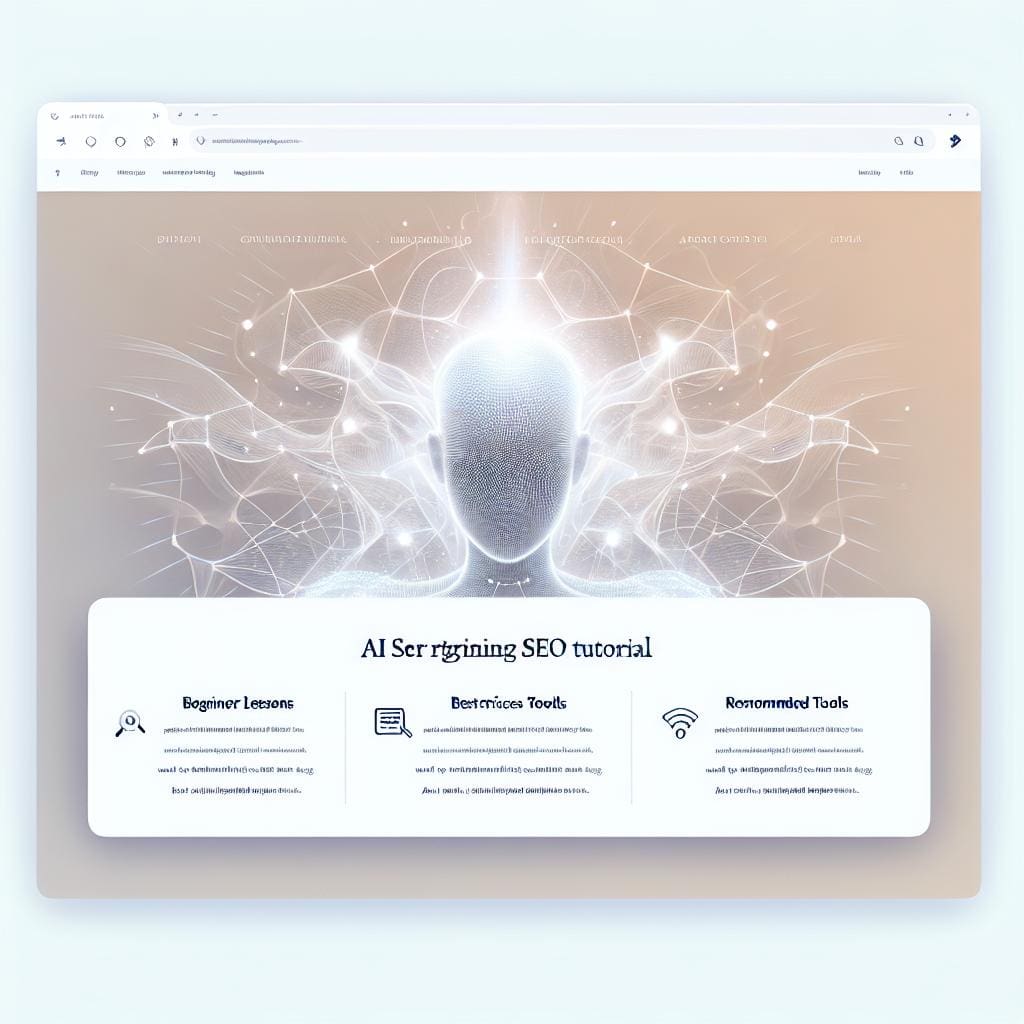 ai seo教學全攻略：入門教學、最佳實踐與推薦工具一次掌握
