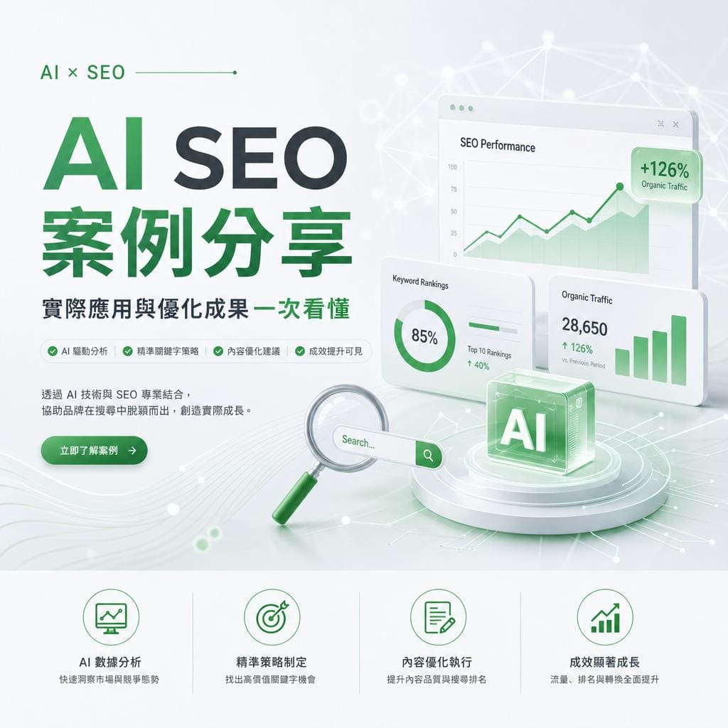 ai seo案例分享:實際應用與優化成果一次看懂