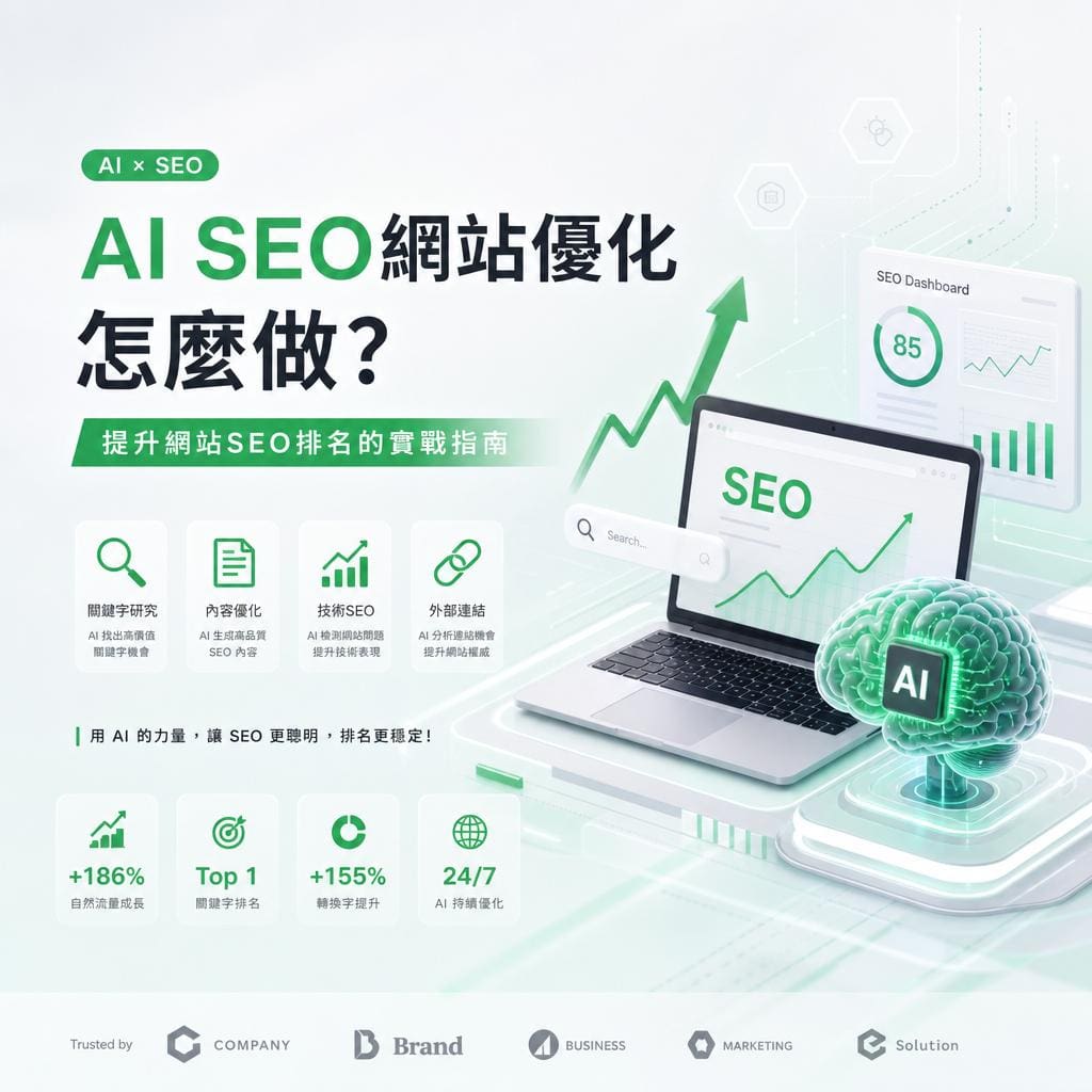 ai seo網站優化怎麼做?提升網站SEO排名的實戰指南