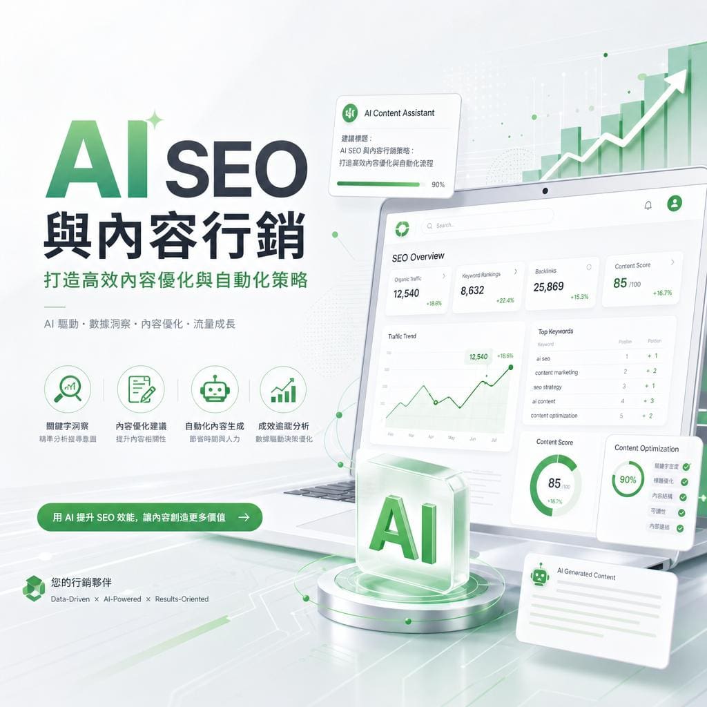 ai seo與內容行銷：打造高效內容優化與自動化策略