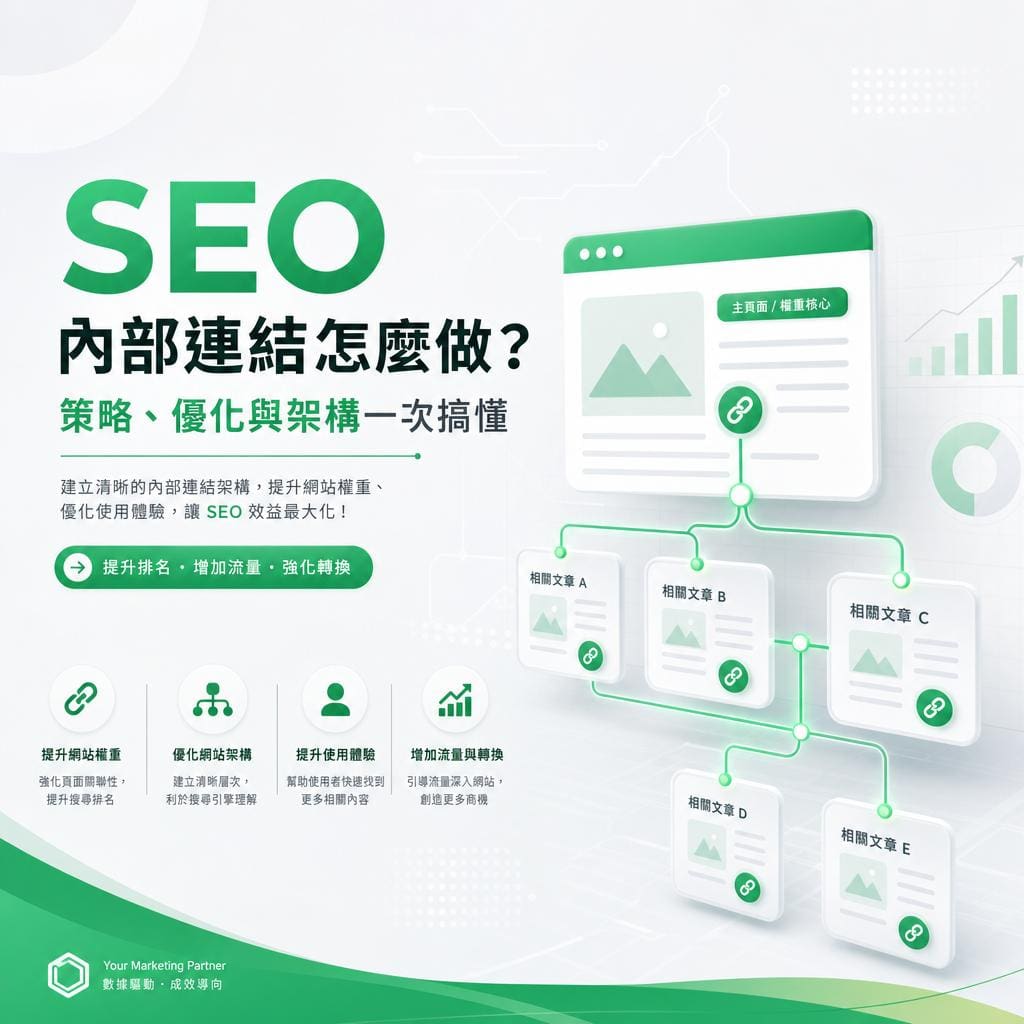 seo內部連結怎麼做?策略、優化與架構一次搞懂
