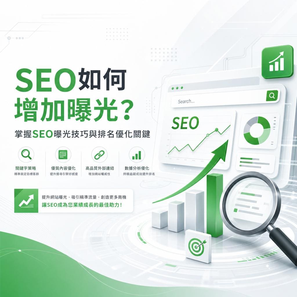 seo如何增加曝光?掌握SEO曝光技巧與排名優化關鍵
